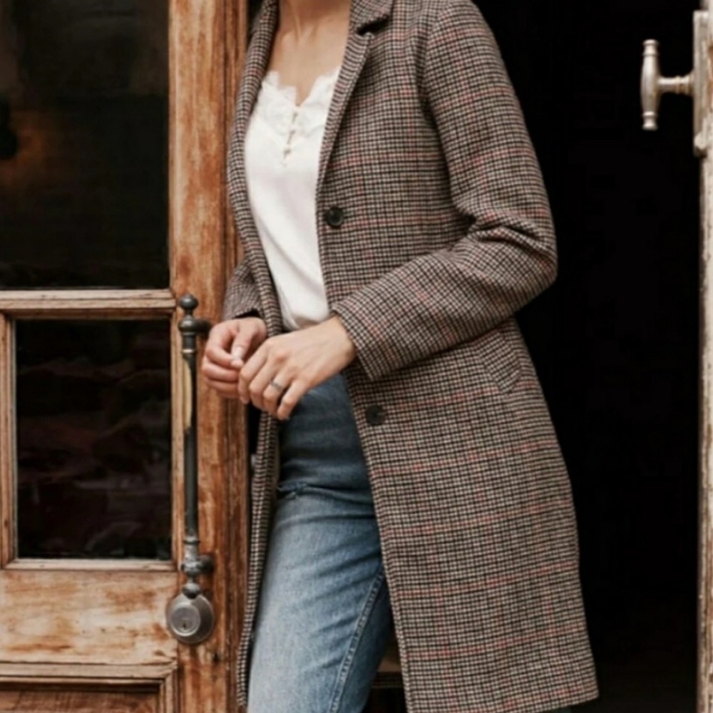ISO ISO ISO ABERCROMBIE WOOL DAD COAT SMALL